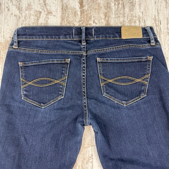 Abercrombie & Fitch Erin Skinny Jeans Womens Sz 2 R Stretch Blue Denim - Picture 5 of 8